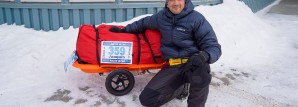 Joaquín Candel antes de iniciar la carrera  6633 Arctic Ultra