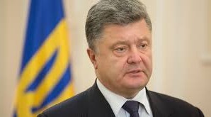 El presidente de Ucrania Poroshenko